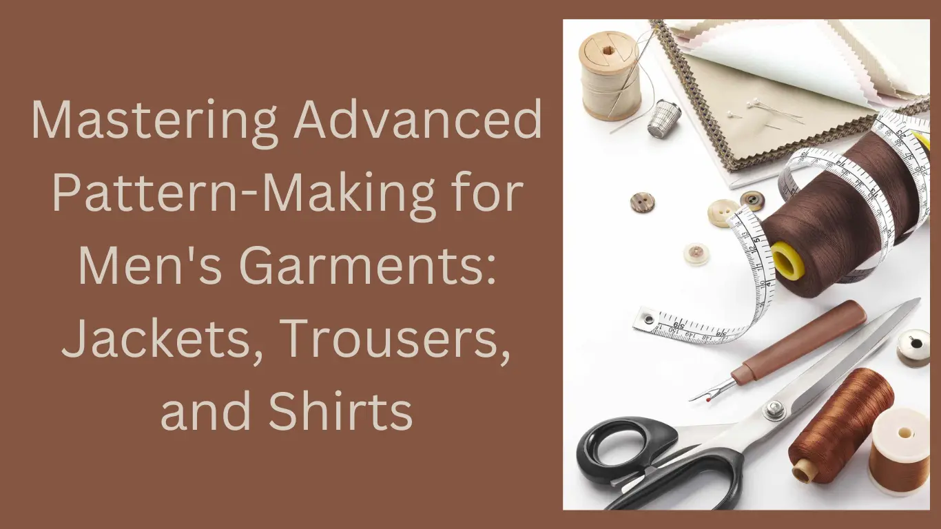 Mastering Advanced Pattern-Making for Men’s Garments: Jackets, Trousers, and Shirts